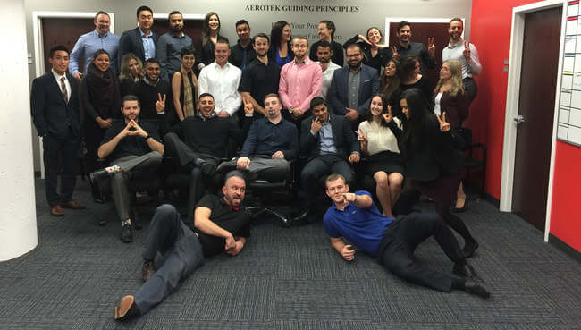 Burnaby, British Columbia Aerotek Staffing Agency Team